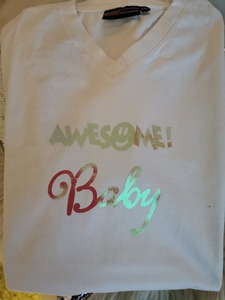 t-shirt Awesome baby.