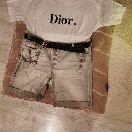 T-Shirt wit of zwart