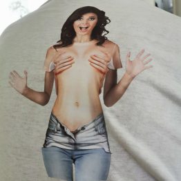 T-Shirt mooie vrouw T-Shirt mooie vrouw