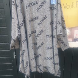 mooi grijze tuniek J`Adore