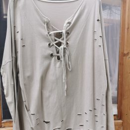 Truitje met veter en gaatjes