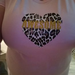 T-Shirt Hartje/Awesome