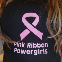 Pink ribbon T-shirt actie