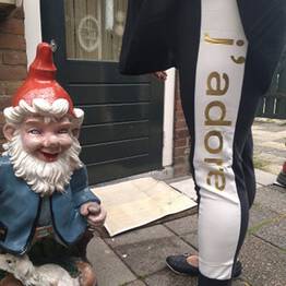 legging J`Adore met goede letters