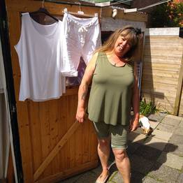 korte broek en tuniek compleet setje